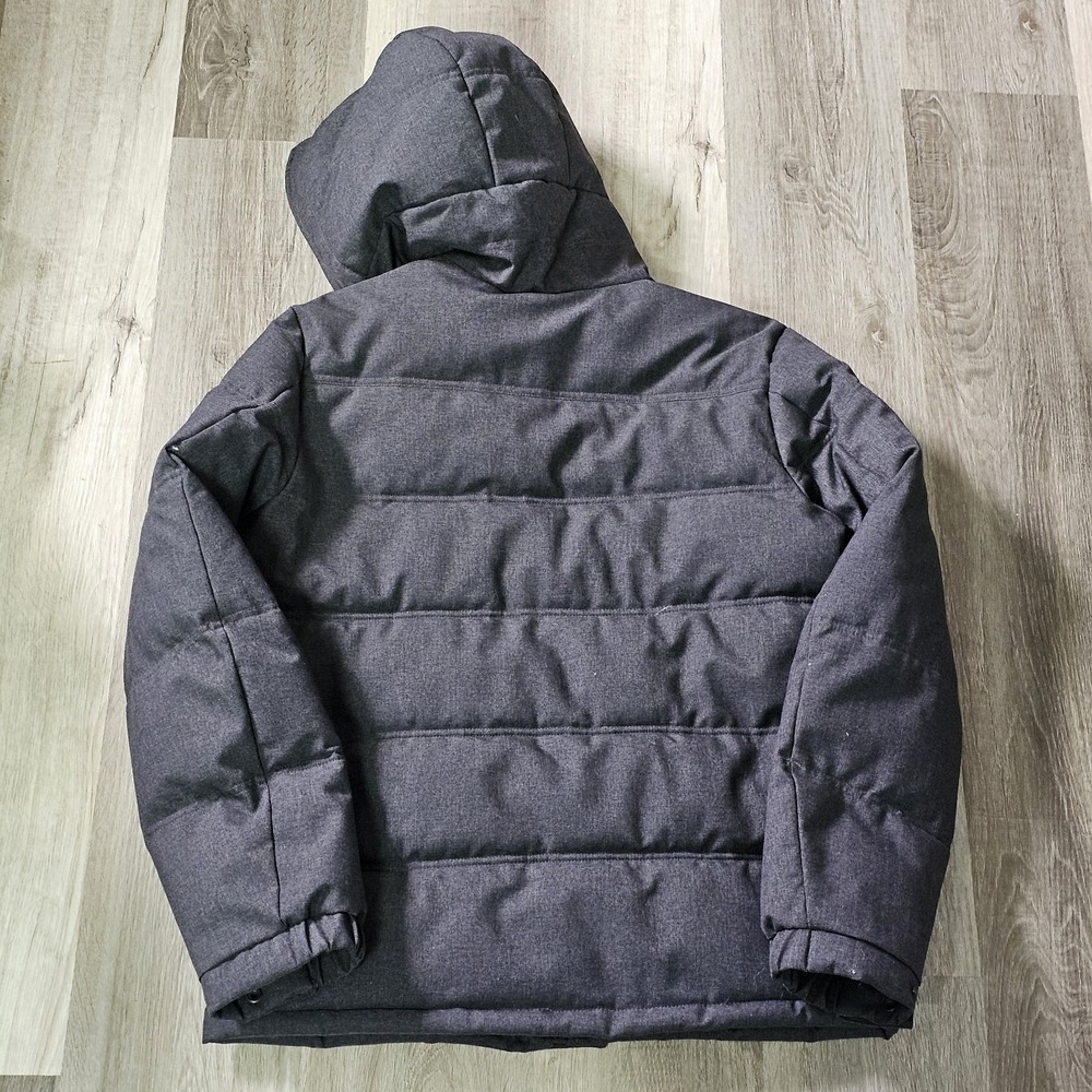 Levi's Midweight Puffer Jacket Small Charcoal Bla… - image 4